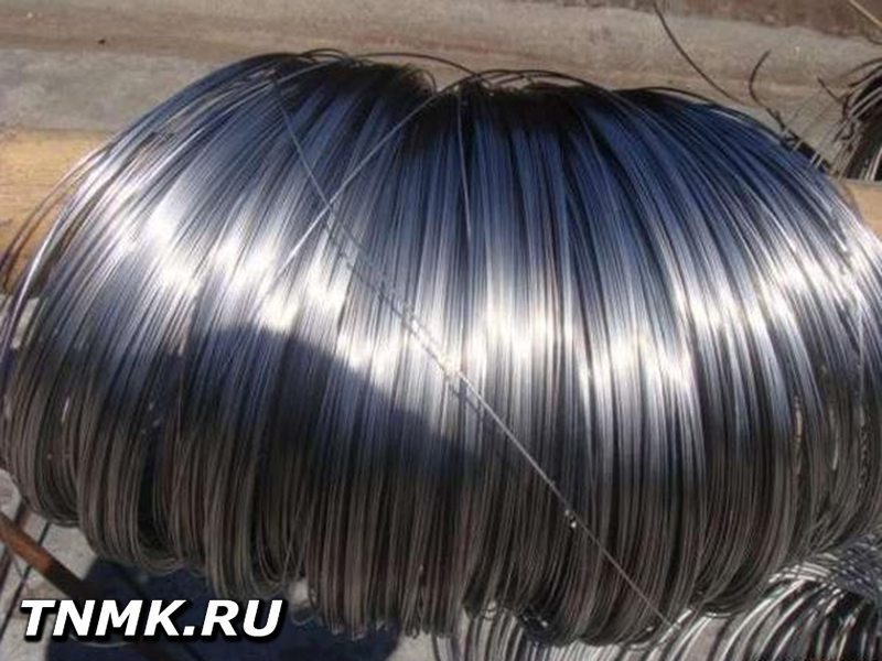 Проволока пружинная нержавеющая 0.61	мм 12х18н10т	ТУ 3-1002-77 купить в Саратове