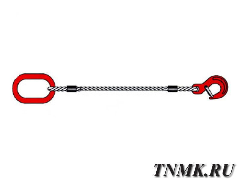 Строп канатный 1СК 3,2т D=19,5мм L=8м ГОСТ 25573-82