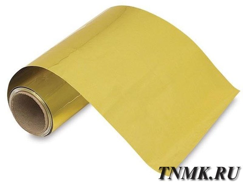 Фольга латунная 0.6х300 Л63 ГОСТ 2208-2007 купить в Саратове