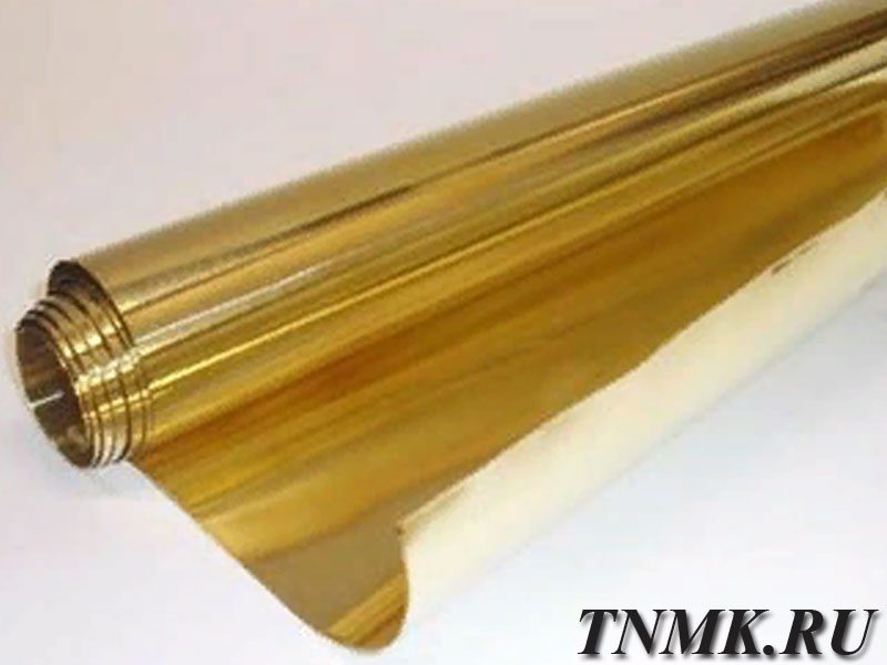 Фольга латунная 1.1х300 Л63 ГОСТ 2208-2007 купить в Саратове
