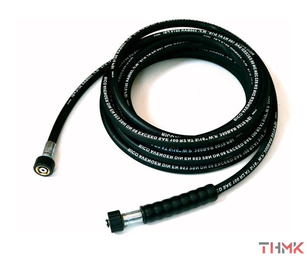 Рукав для автомоек РВД 10 м 08-2SN S27 DKF-W (М22х1.5) 35 МПа (гайка пластик) купить в Саратове