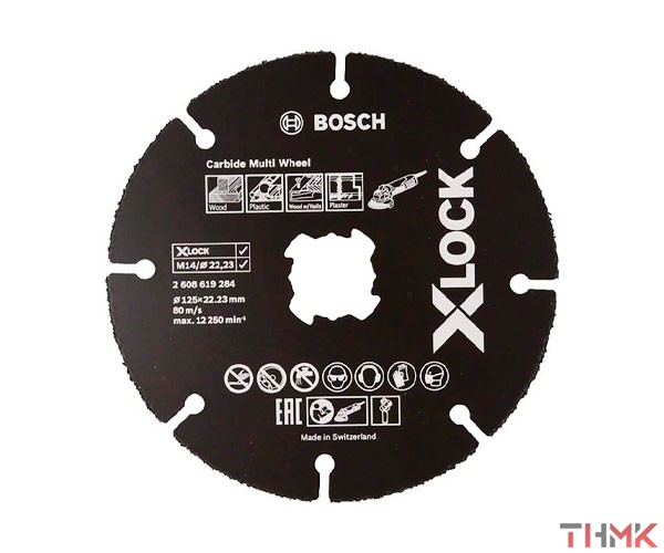 Диск отрезной твердосплавный 115х1,0х22,23 мм Multi Wheel BOSCH